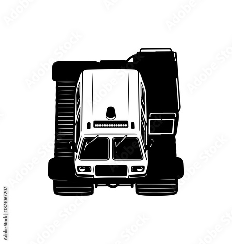 Truck Design Illustration