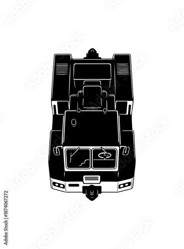 Black Suitcase with Wheels and Handles