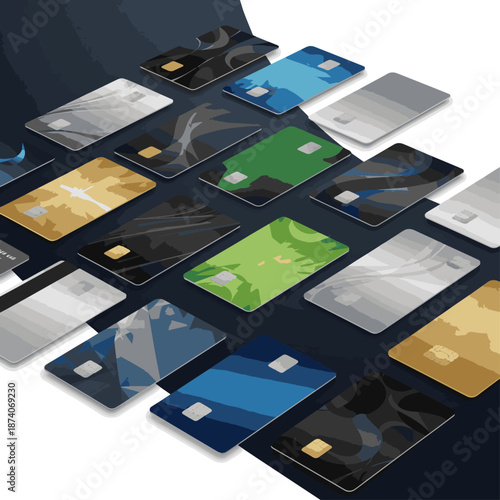 Create a kinds of deferent Blank white sachet packet isolated on white. Small pack sachet mockup. 3d rendering vector art with white background..