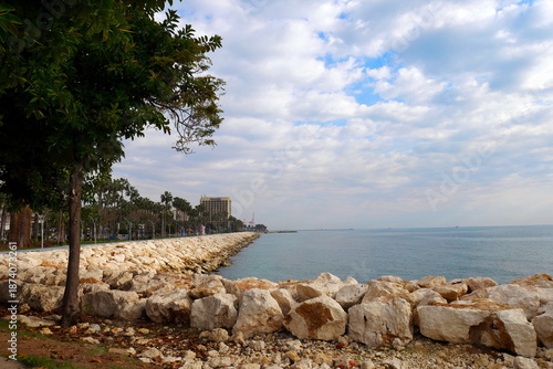 Mersin city in Turkey. A city on the shores of the Mediterranean Sea in Turkey