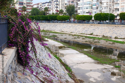 Mersin city in Turkey. A city on the shores of the Mediterranean Sea in Turkey