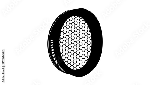 Turbo-Guard Ultra, black isolated silhouette