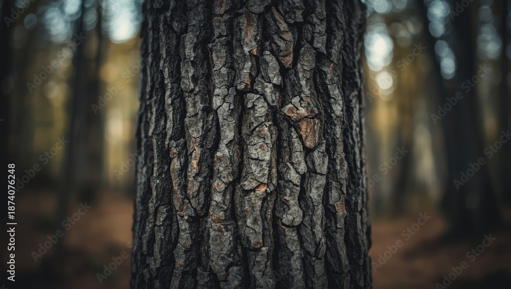 Fototapeta premium Detailed view of aged wood grain pattern ideal for nature-themed backgrounds, Earth Day