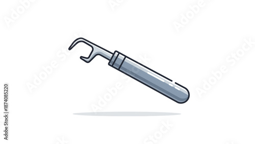 Illustration of a pair of pliers on a white background.