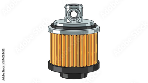 Black rubber O-ring or industrial seal on a white background.