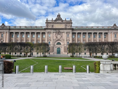 Riksdagshuset in Stockholm, Sweden, Northern Europe