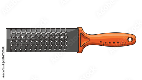 Angle grinder tool on a white background