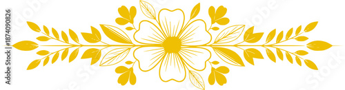 Elegant Floral Border Design