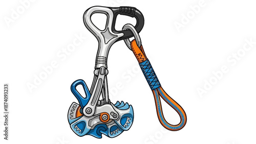 A metallic stylus pen with a pointed tip.