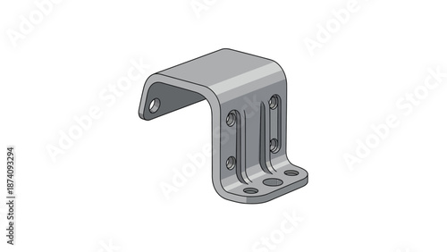 Close up of a classic stopwatch isolated on a white background.