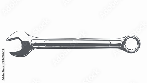 Black and white wrist wrap for gym workouts and strength training.