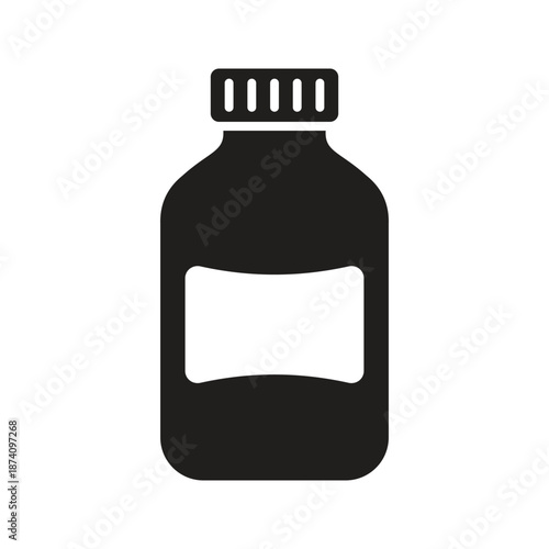 Tall bottle icon