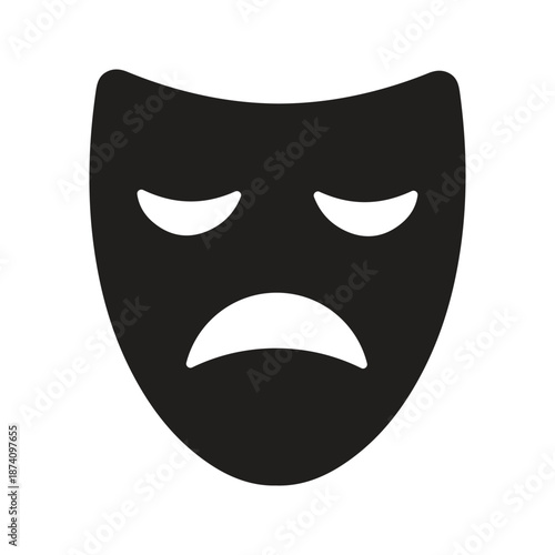 Drama mask icon