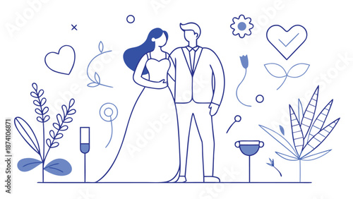 A beautifully illustrated sketchbook labeled Save the Date, perfect for organizing important dates and events..eps