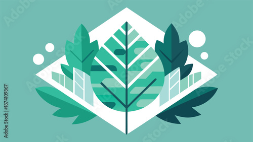 Artistic cover of a nature magazine highlighting scenic views and various flora and fauna..eps