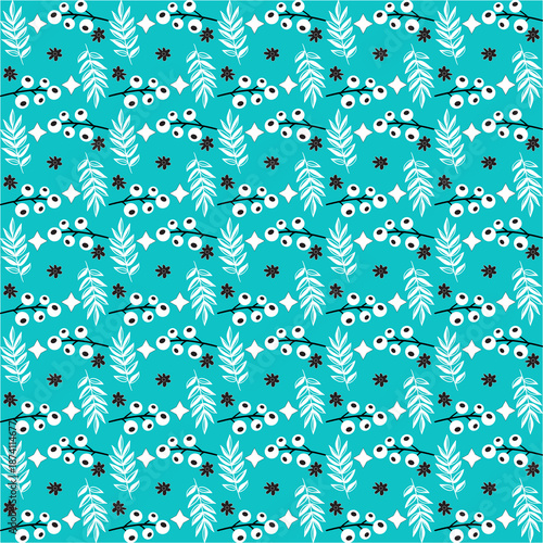 Ditsy Floral Seamless Pattern for Print