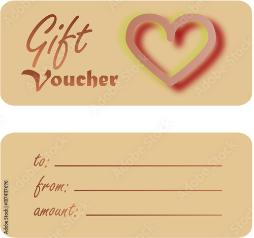 Valentine Gift Voucher – Romantic Printable Love Coupon