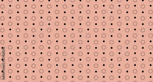 Flower Pattern Background. Floral spring banner, hand drawn with thin line banner vector