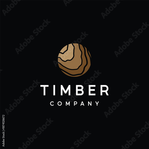 vintage retro wood and wood tools logo template.Logo design for carpenter ,old badge,furniture.