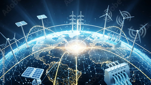 クリーンエネルギーの象徴アート