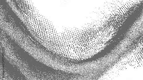 Textured abstract pattern featuring a grid-like overlay and soft curves in grey and white, suggesting fabric or woven