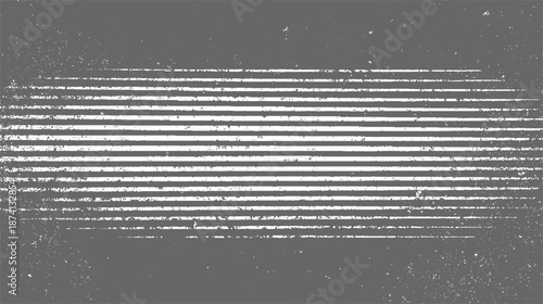 Textured monochrome background featuring a dense pattern of horizontal white lines on a dark grey distressed surface