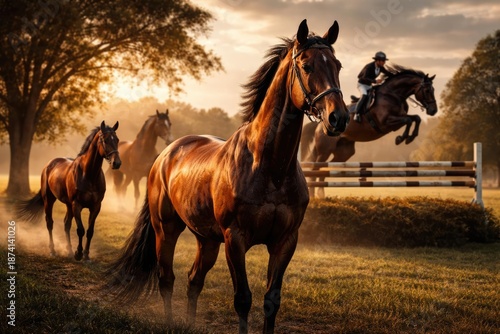 Overview of Warmblood horses emphasizing breeding and athleticism