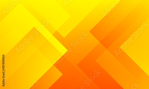 Orange abstract geometric background. Vector illustration