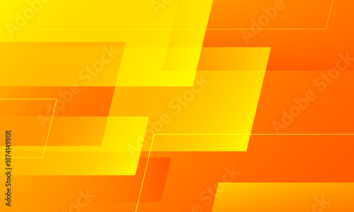 Abstract orange futuristic background. Vector illustration
