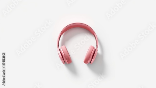 Single wireless over-ear headphones in pink for immersive gaming and music listening experiences