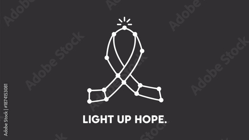 Symbol of hope and light Vector