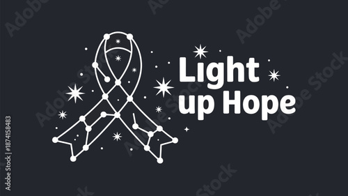Light up hope Vector
