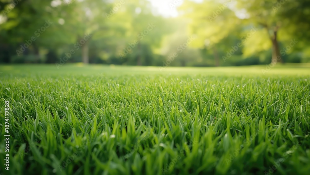 Obraz premium Sports field surface with grass texture serving as a background for athletic layouts or promotional materials