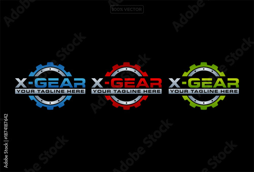 Creative Gear Automotive Workshop Logo Template