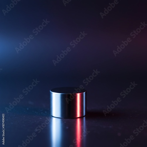 Ultra clear, shiny metallic surface background offering perfect, smooth reflection possibilities. Minimalist design for templates and displays, shiny, glossy, light