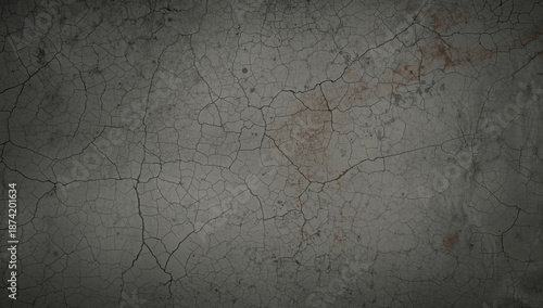 Weathered concrete wall serving as a textured backdrop for visual composition, Earth Day