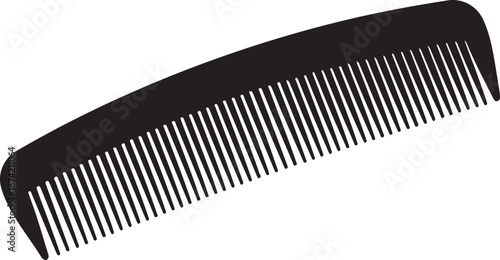Hair Comb white background.