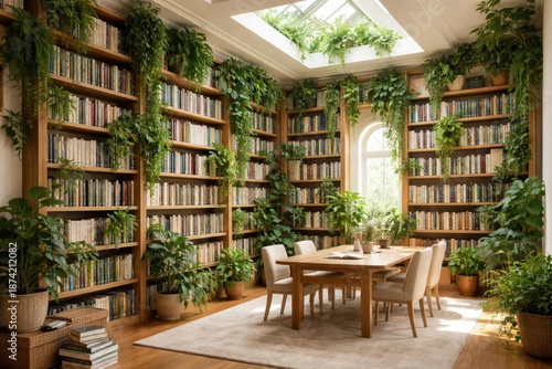 Home library large format p...