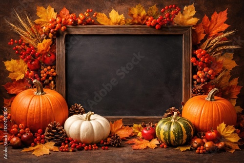 Thanksgiving seasonal setup...