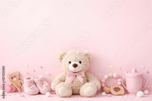 Charming baby themed scene ...
