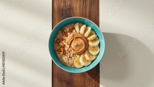 Overhead shot of a nutritio...