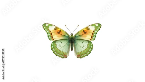Common Tiger butterfly with...