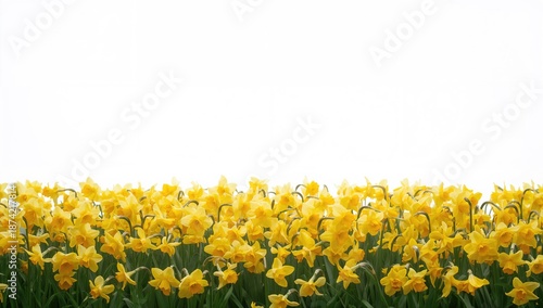 Isolated daffodil and narci...