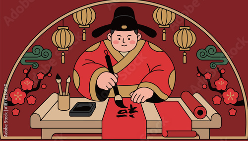 Chinese Calligraphy Artist