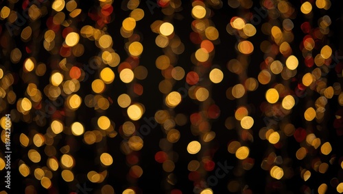 Abstract blurred lights on ...