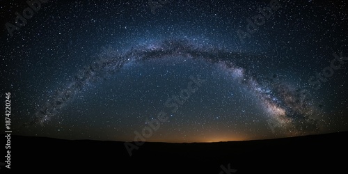 Milky Way galaxy visible in...