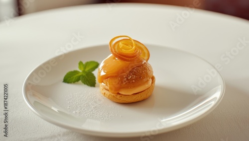 Detailed view of profiterol...