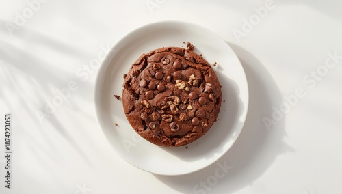 Front-facing chocolate brow...