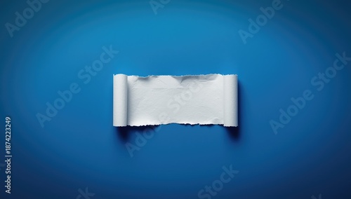 Fragmented white paper agai...