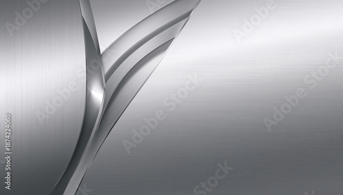 Close-up of aluminum metal ...